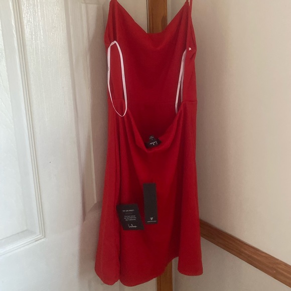 NWT Lulus Touch of Cute Ribbed Sleeveless Mini Dress - Picture 3 of 5